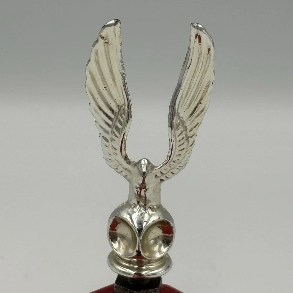 Vintage Silver‎ Metal Majestic Eagle Trophy Topper 2.75